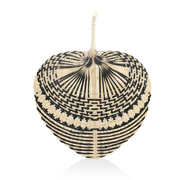 Dekoratif Bambu Duvar Dekoru Siyah - 1