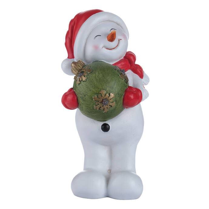 Dekoratif Toplu Kardan Adam Figürü - 1