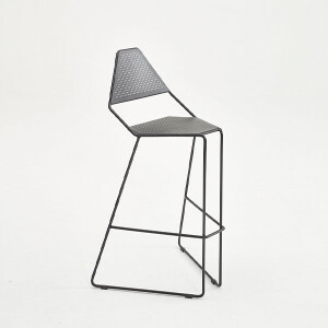 Delta Bar Sandalyesi Siyah 75 cm 2 adet - TepeHome
