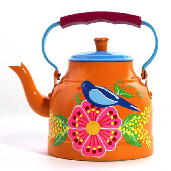 Demlik Dekoratif El Boyama 1500 Cc - 1