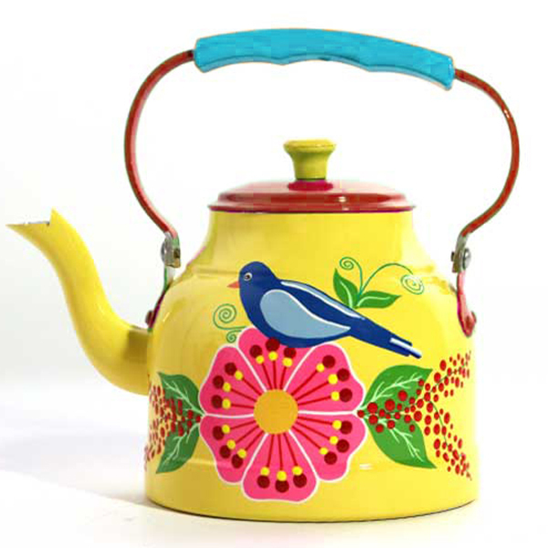 Demlik Dekoratif El Boyama 1500 Cc - 1