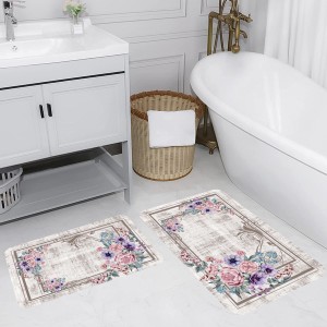 Dij. Baskılı 2'Li Banyo Paspas Tkm1 - TepeHome (1)