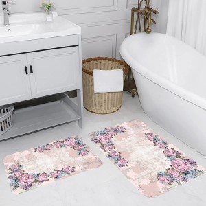 Dij. Baskılı 2'Li Banyo Paspas Tkm1 - TepeHome (1)