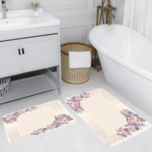 Dij. Baskılı 2'Li Banyo Paspas Tkm1 - TepeHome (1)
