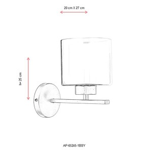 Ap-4216-1E Eskitme Aplik 15X20 - TepeHome (1)