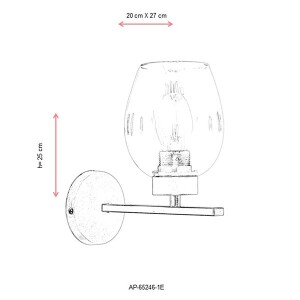 Ap-65246-1E Eskitme Aplik 20X27 - 3