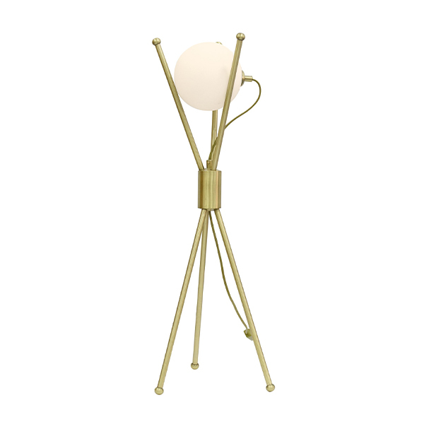 Eskitme Kaplamalı Modern Masa Lambası 12