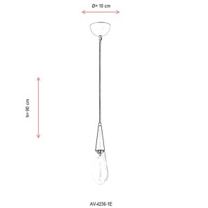 Av-4236-1E Eskitme Modern Avize - TepeHome (1)