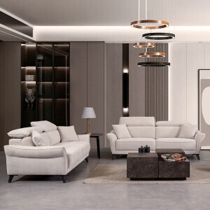 Fenice Üçlü Koltuk A.Betty 610 Kumaşlı - 3