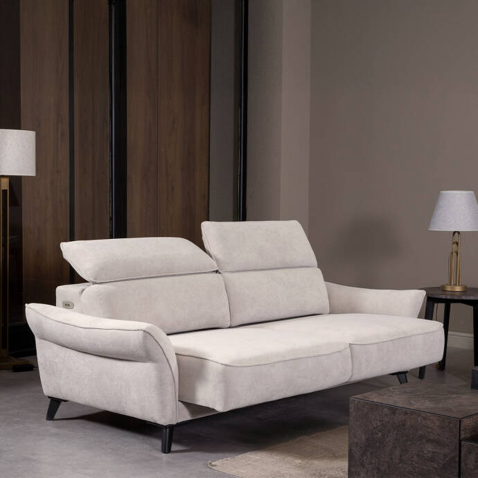 Fenice Üçlü Koltuk A.Betty 610 Kumaşlı - 5