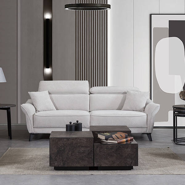 Fenice Üçlü Koltuk A.Betty 610 Kumaşlı - 5