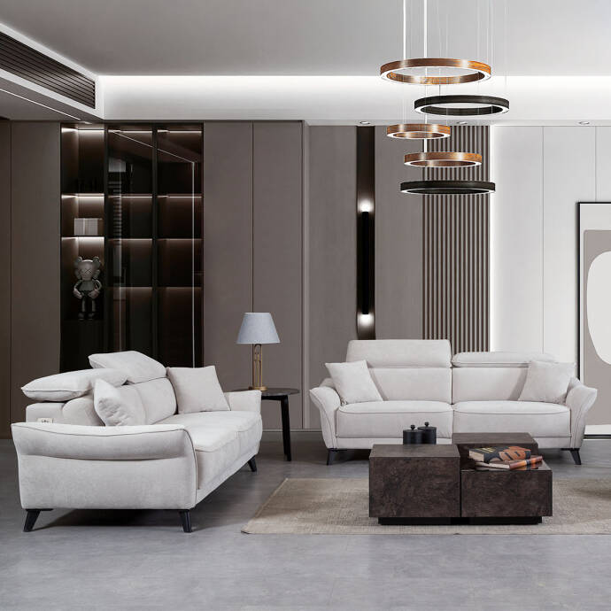 Fenice Üçlü Yataklı Klt A.Betty 610Kumaş - 6