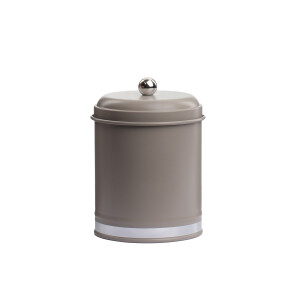 Galvaniz Metal Gri Coffee Saklama Kutusu - 3
