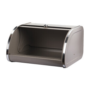 Galvaniz Metal Gri Ekmek Kutusu - 4