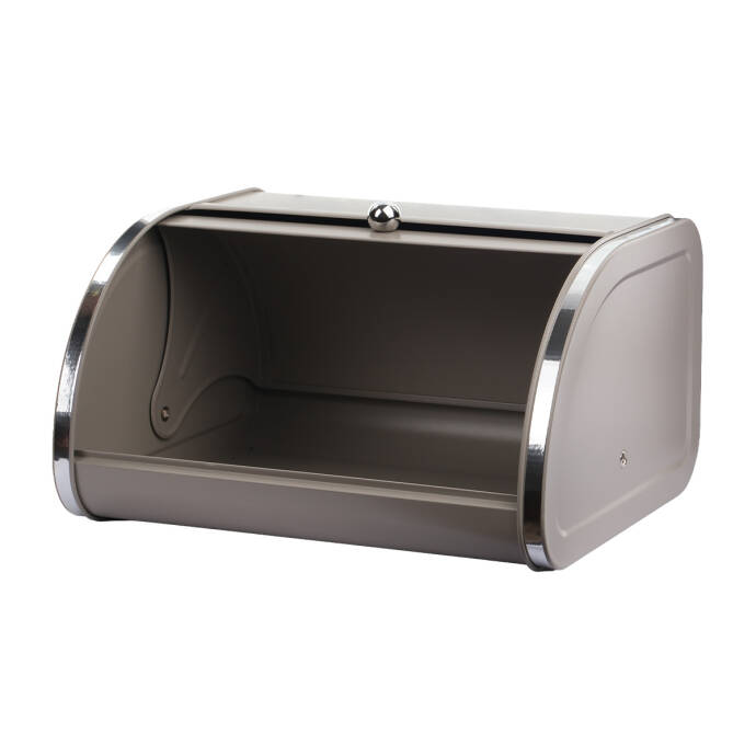 Galvaniz Metal Gri Ekmek Kutusu - 4