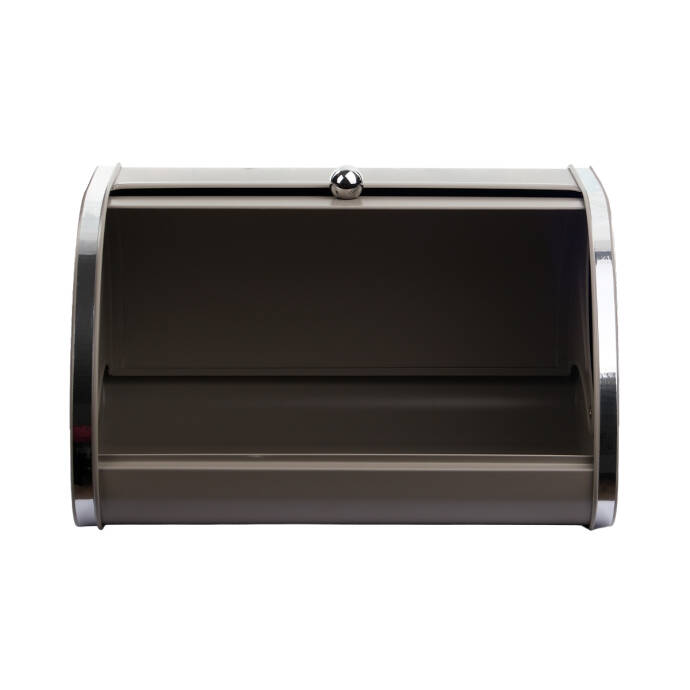 Galvaniz Metal Gri Ekmek Kutusu - 5