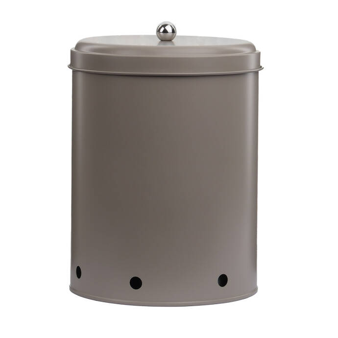Galvaniz Metal Gri Potato Kutusu - 4