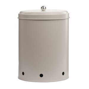 Galvaniz Metal Krem Onıon Kutusu - 3