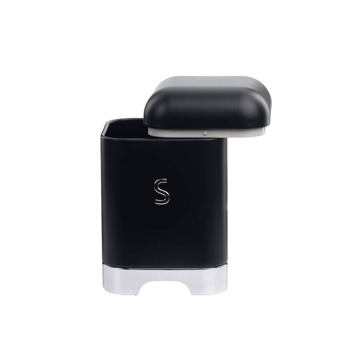 Galvaniz Metal Siyah S Saklama Kutusu - 5