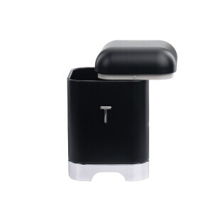 Galvaniz Metal Siyah T Saklama Kutusu - 5