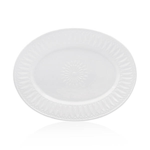 Grande Servis Tabağı Beyaz 50x37 cm - 1