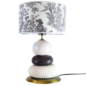 Harmony Eskitme Gold Abajur - TepeHome