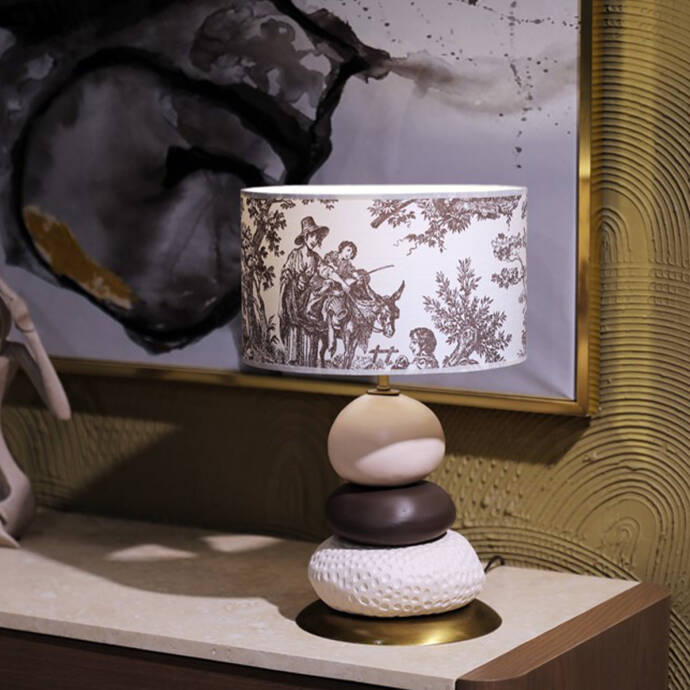 Harmony Eskitme Gold Abajur - 2