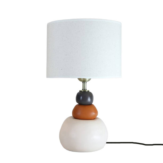 Harmony Keten Şapkalı Abajur - 1