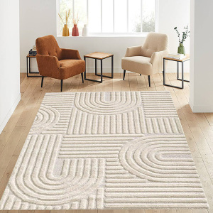 İskandinav Bej Makine Halısı160x230 - TepeHome