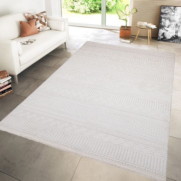 İskandinav Krem Makine Halısı80x150 - 3