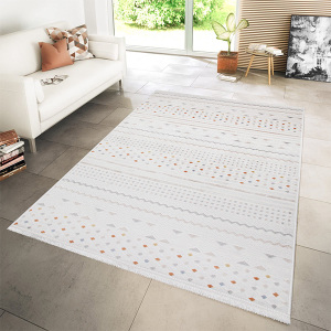 İskandinav Krem Makine Halısı80x150 - 3