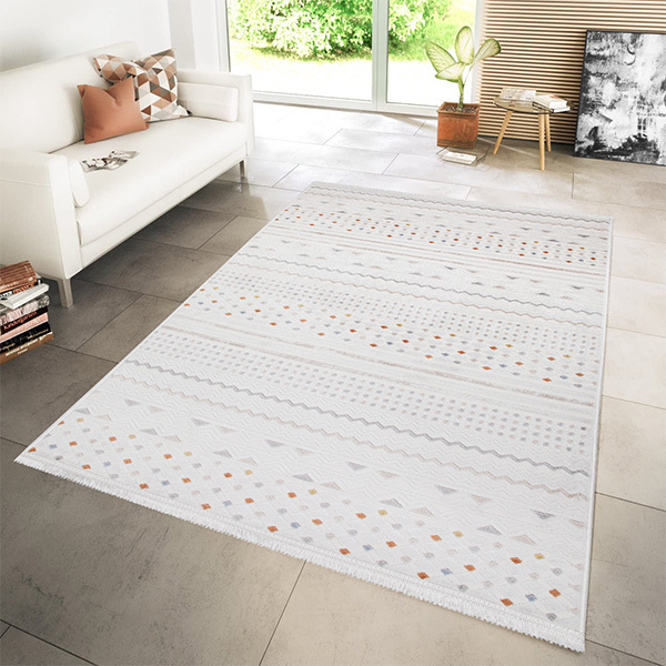 İskandinav Krem Makine Halısı80x150 - 3