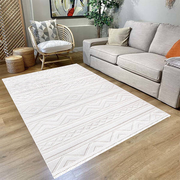 İskandinav Krem Makine Halısı100x200 - 2