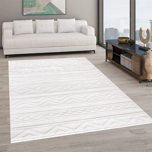 İskandinav Krem Makine Halısı100x300 - 3