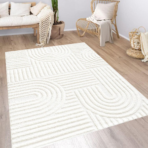 İskandinav Krem Makine Halısı80x150 - TepeHome