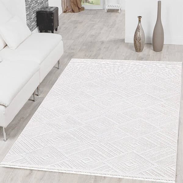 İskandinav Krem Makine Halısı80x200 - 3