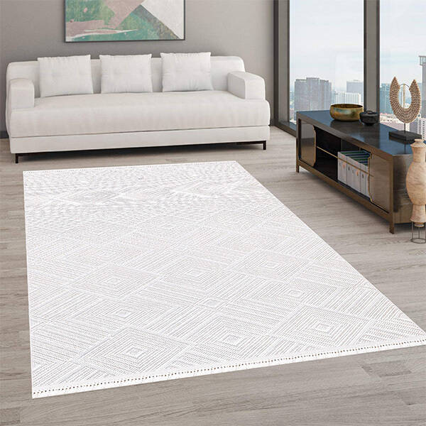 İskandinav Krem Makine Halısı80x200 - 4