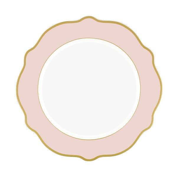 Jaswely Pasta Tabağı 6 Parça Pembe 21 cm - 2