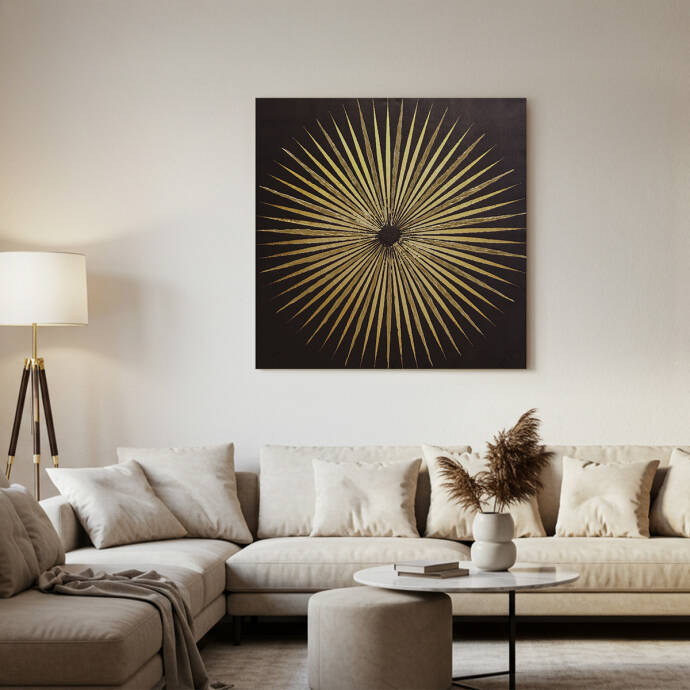 Kabartmalı Tablo Ge-1738 80X80 Cm - 2