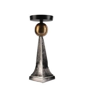 Kare Taban Mumluk Antik Silver Gold S - TepeHome