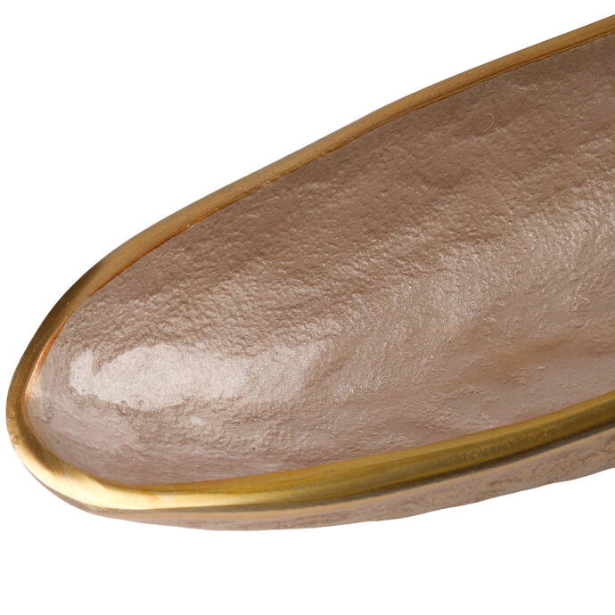 Kase Uzun Dekoratif Obje Antik Gold - 2