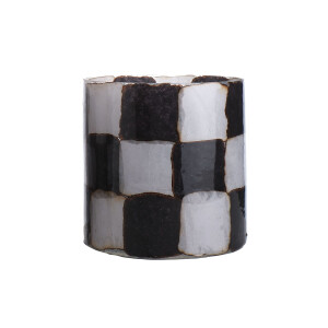 Kasırga Işığı Tealight Siyah 12 Cm - TepeHome