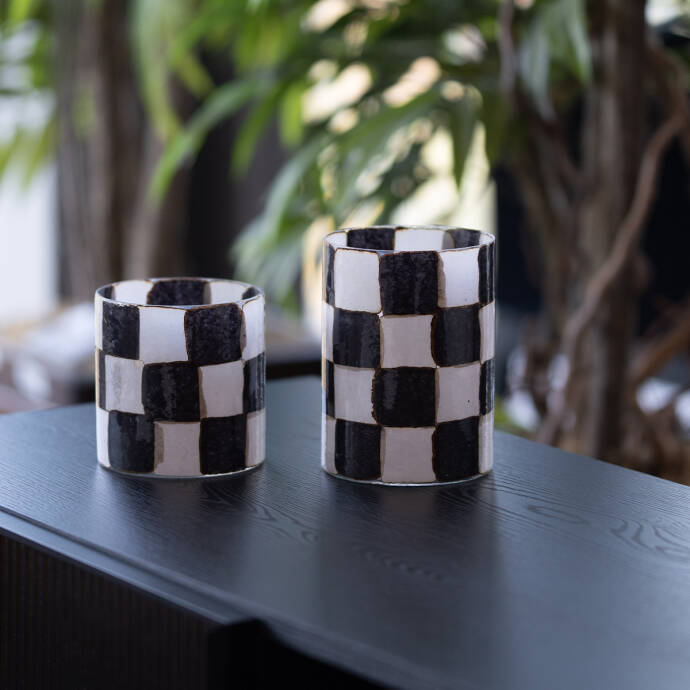 Kasırga Işığı Tealight Siyah 12 Cm - 2