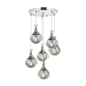 Av-1766-6Kt Krom Modern Avize - TepeHome