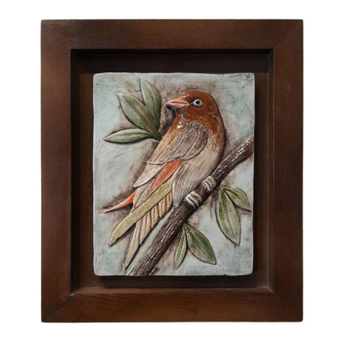 Kuş Pano7 30X26 Cm - 1