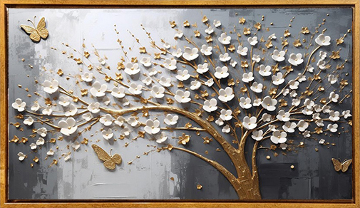 Çerçeveli Kabartmalı TabloÇAY-1253-65125