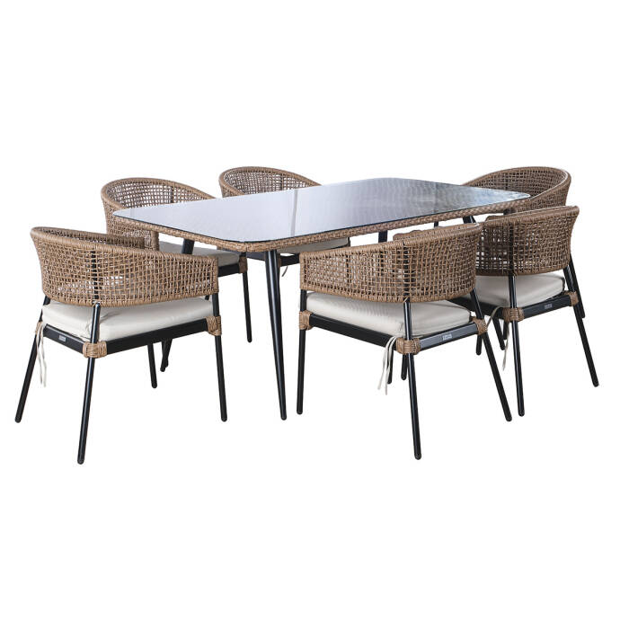 Lc030 6K Masa Sandalye Takımı - 1