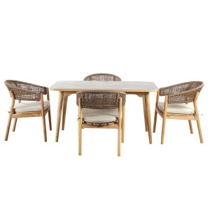 Lc040 4K Masa Sandalye Takımı - TepeHome (1)