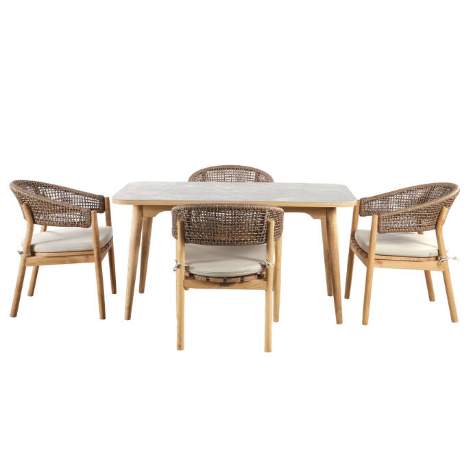 Lc040 4K Masa Sandalye Takımı - 2