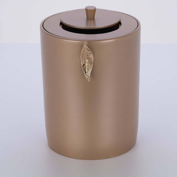 Leaf Çöp Kovası Vizon Altın - 2